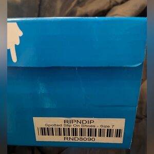 Ripndip grey leopard slide athletics